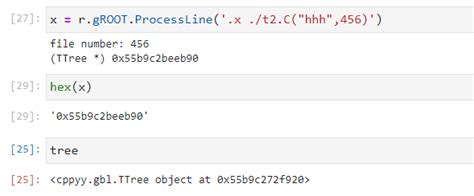 Python-CPP Interoperativity: Accessing TTree generated by external macros in python (conda ...