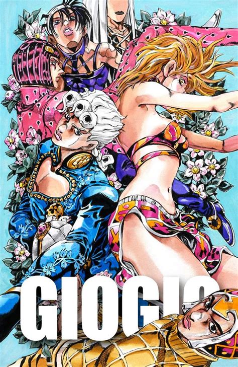 Vento Aureo (Manga Covers) | Jojo bizarre, Jojo's bizarre adventure ...