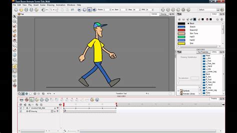 Toon Boom Animate Walk Cycles Tutorial - YouTube