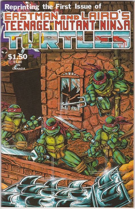 TMNT 1 Comic Book 4th Printing 1985 Teenage Mutant by CyborgKitty