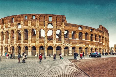 Walls and Arches of Roman Amphitheater Stock Image - Image of history, rome: 70762953