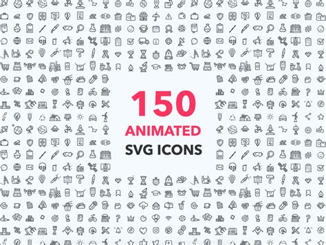 Animated SVG Icons Pack | OUTLANE