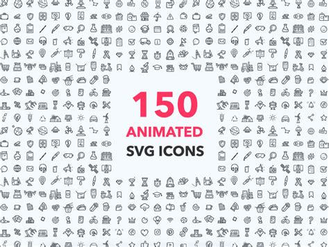 Animated SVG Icons Pack | OUTLANE