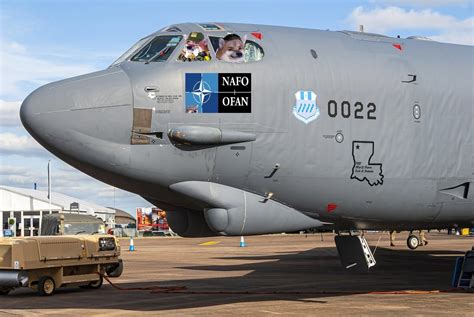 NAFO fellas manning their Fella-funded B-52 before a mission, RAF ...