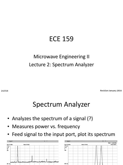 Spectrum Analyzer Tutorial | PDF | Bandwidth (Signal Processing ...