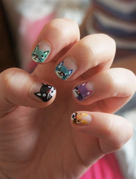 72 best Cat Nail Art images on Pinterest | Cat nails, Cat nail designs and Nails design