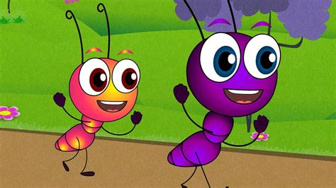 The Ants Go Marching One By One - Nursery Rhymes For Children I Rhymes ...