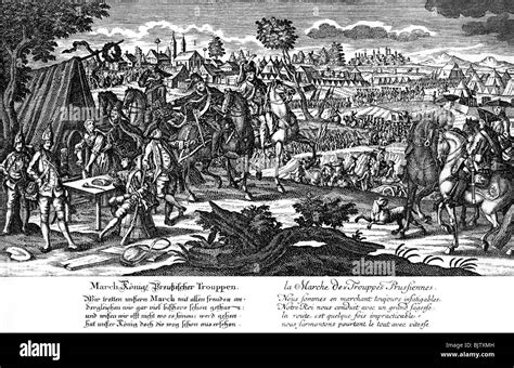 events, Seven Years' War (Third Silesian War) 1756-1763 Stock Photo - Alamy