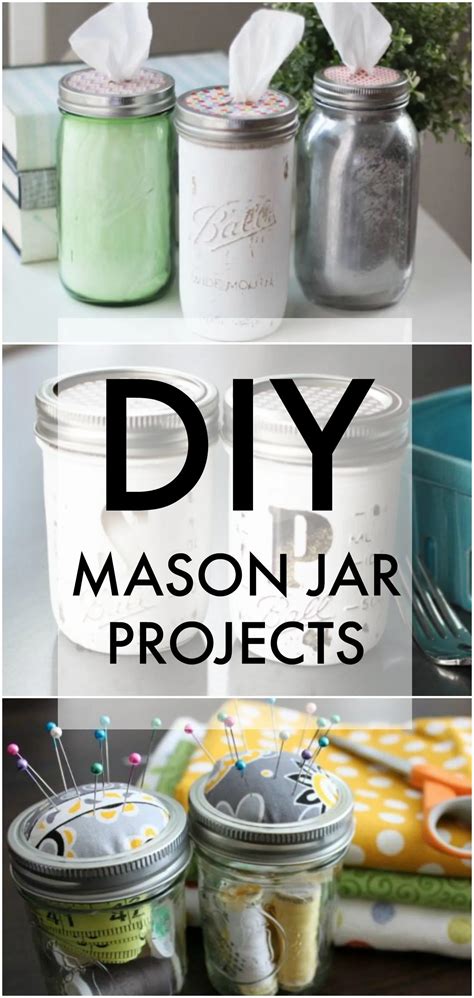 Easy DIY: Mason Jar Crafts – REASONS TO SKIP THE HOUSEWORK