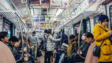 Tokyo metro offers free food to ease rush hour overcrowding | CTV News