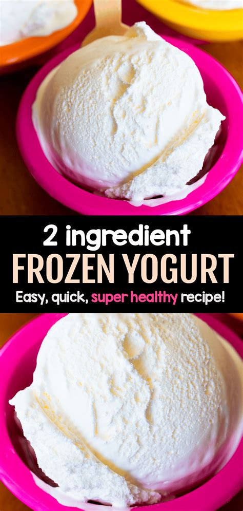 Greek Frozen Yogurt Recipe, Homemade Frozen Yogurt Recipes, Greek ...