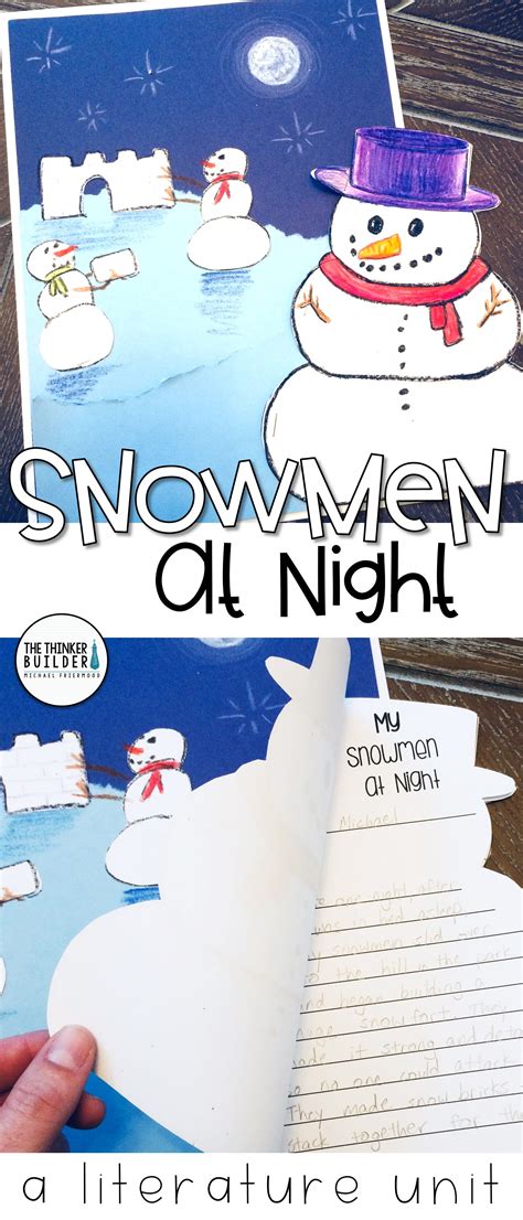 Snowmen At Night Literature Unit {My Favorite Winter Read Alouds ...