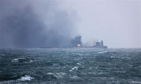 Photos: Oil tanker Sanchi explosion