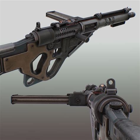 Wolfenstein 3d Pistolekalmph Rifle Arma Steampunk, Steampunk Weapons ...