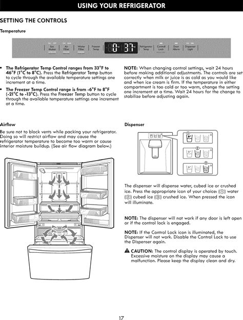 Kenmore Elite Refrigerator Troubleshooting Manual