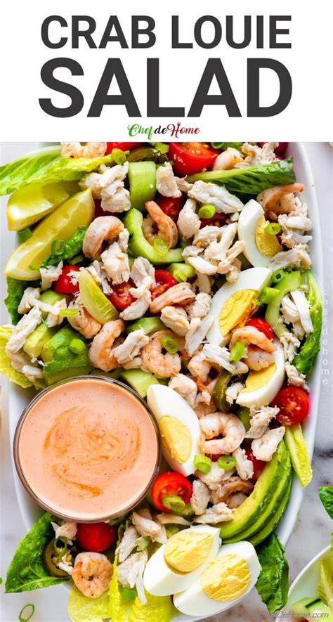 Crab Louie Salad Recipe | ChefDeHome.com