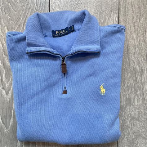 Ralph Lauren quarter zip Size small Great... - Depop