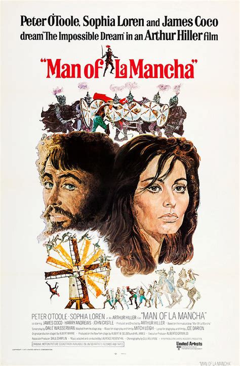 Man Of La Mancha, Us Poster, From Left Photograph by Everett - Fine Art America