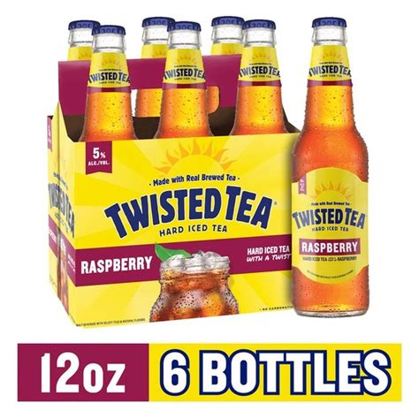 Twisted Tea Raspberry, Hard Iced Tea (12 fl oz) - Instacart