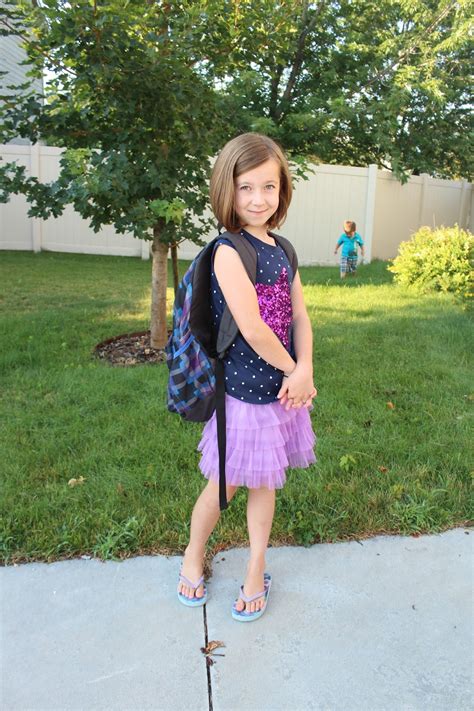 First Day Of School: First Day Of School Outfit For 4th Grade