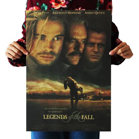 Legends of the Fall /Brad Pitt /classic movie film poster/kraft paper/bar poster/Retro Poster ...