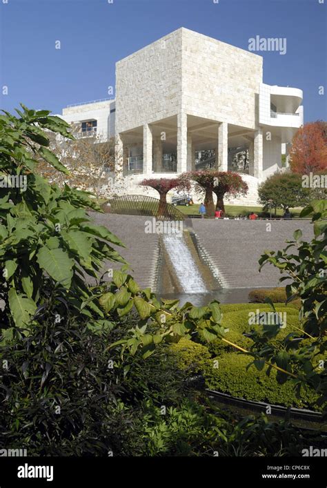 The Getty Museum, Los Angeles, California Stock Photo - Alamy