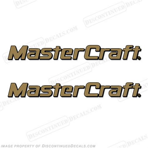 MasterCraft Boat Decals - Style 2 (Set of 2)