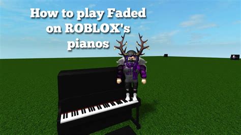 Faded ROBLOX Piano Sheet EASY - YouTube