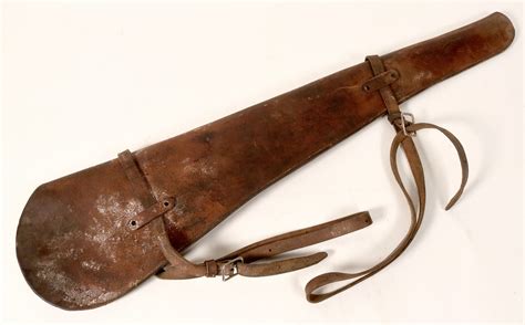 Brown Leather Vintage Rifle Scabbard #110637