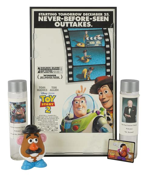 Lot - DON RICKLES 'TOY STORY 2' POSTERS & RELATED ITEMS