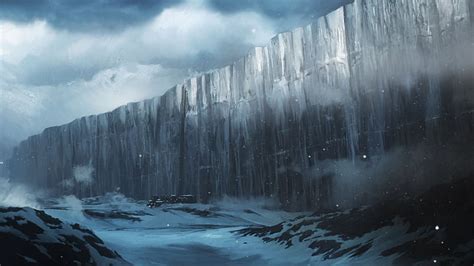 HD wallpaper: Game Of Thrones The Wall, fantasy art, artwork, winter ...