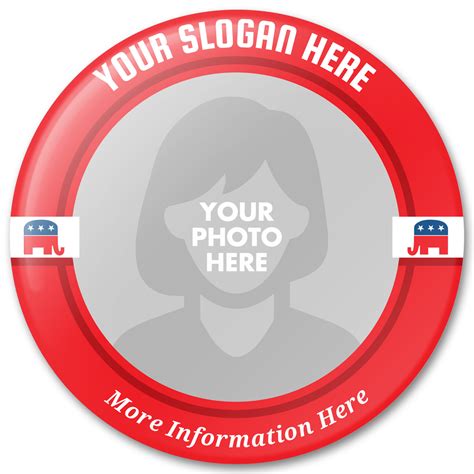 Design Campaign Buttons - Create Custom Political Campaign Buttons