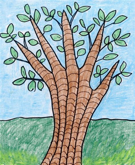 Easy Drawings For Beginners Tree