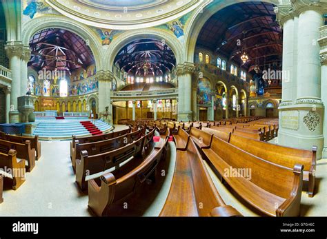 Panorama of interior of Stanford Memorial Church, Stanford University Stock Photo - Alamy