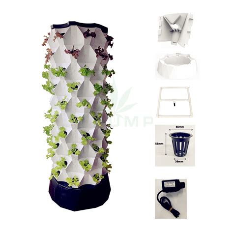 Vertical Aeroponics Tower Garden Growing Systems Kit-Thump Manufacturer