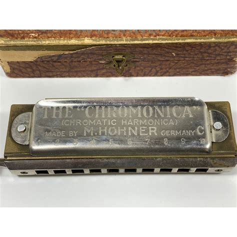 M. Hohner C Chromatic Harmonica Made In Germany Chromonica | Etsy