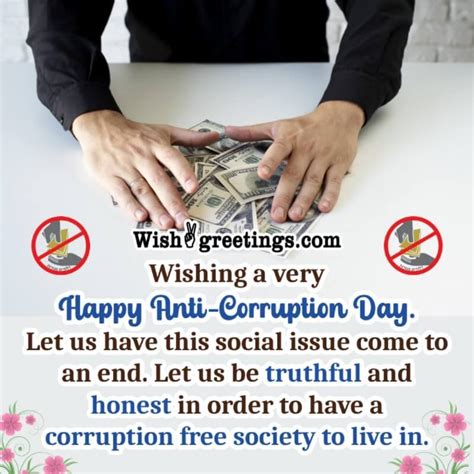 International Anti-Corruption Day Messages Quotes - Wish Greetings