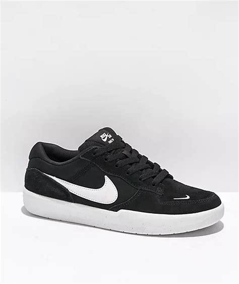 Nike SB Force 58 Black White Skate Shoes | ubicaciondepersonas.cdmx.gob.mx