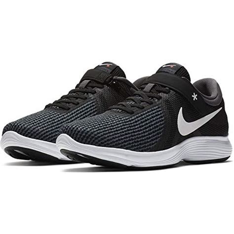 Nike Men's Revolution 4 Flyease Black/White-Anthracite Running Shoes(AA1729-001) | Fair Price Store