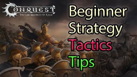 Conquest: NEW PLAYER Strategy, Tactics, Tips to improve (Last Argument ...