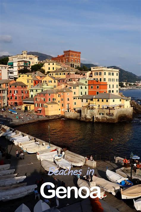 Genoa Beach Resorts - Beautiful Village On The Sea Italian Coast Genoa ...