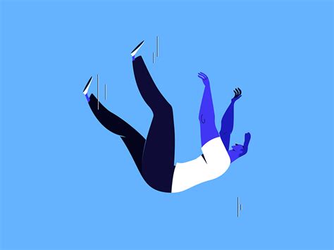 Falling by Julien Laureau | Motion design animation, Motion graphics ...