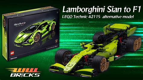 LEGO Technic 42115 Lamborghini Sian F1 instructions