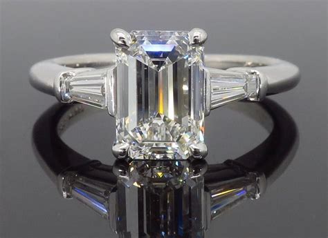 Tiffany and Co. Emerald Cut Diamond Engagement Ring at 1stDibs | tiffany emerald cut ring ...