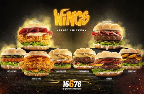 Wings Menu 2021 on Behance