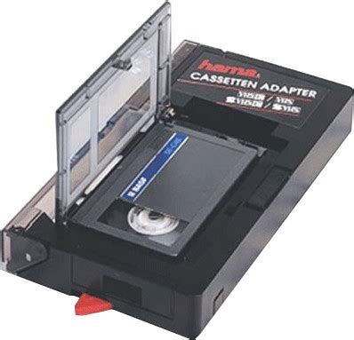 Buy Hama VHS-C to VHS Cassette Adapter Automatic 44704 from £26.99 (Today) – Best Deals on ...