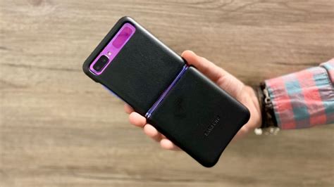 Samsung should have bundled this leather case with the Galaxy Z Flip ...