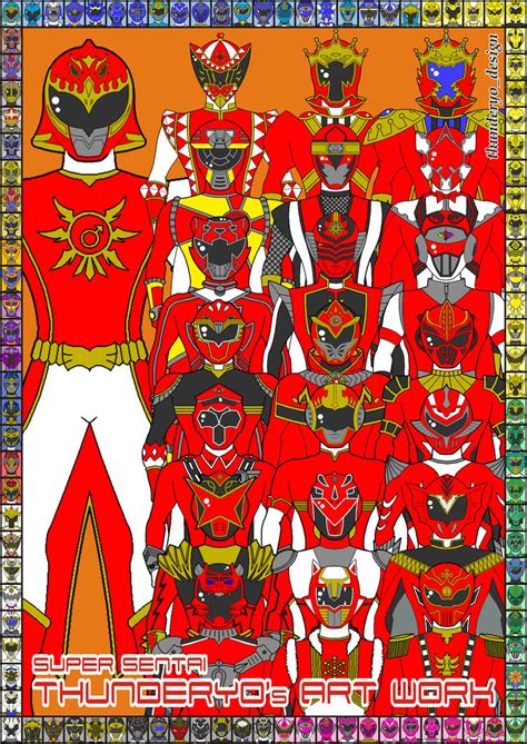 Super Sentai FULL TEAM by thunderyo on DeviantArt