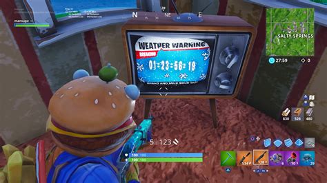 The Countdown Timer is now Displaying on the Fortnite TVs - Fortnite ...