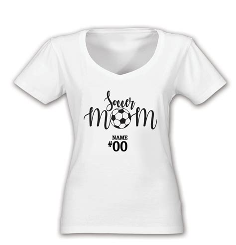 Soccer Mom with Ball Shirt - Moms For Sports | Custom Sports Products